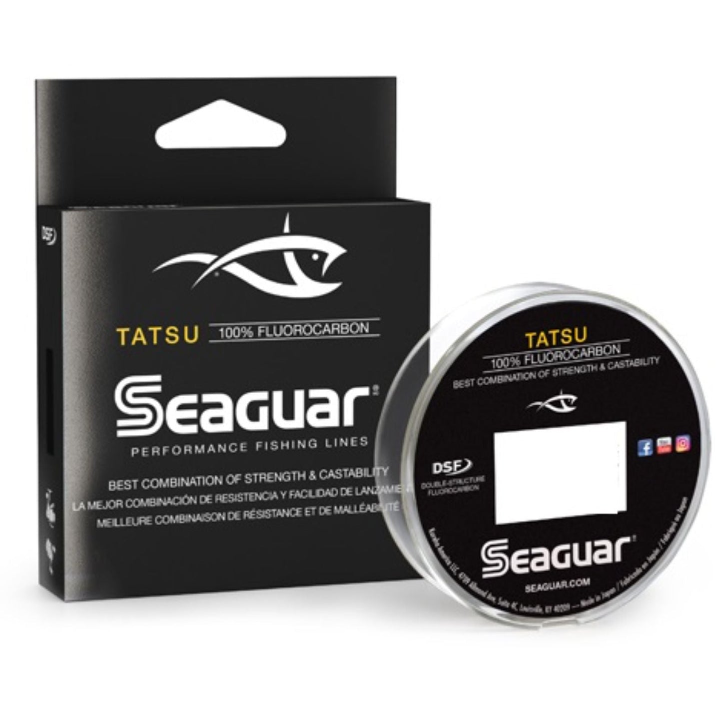 22LBS 200Yds Seaguar Tatsu Flourocarbon Resins