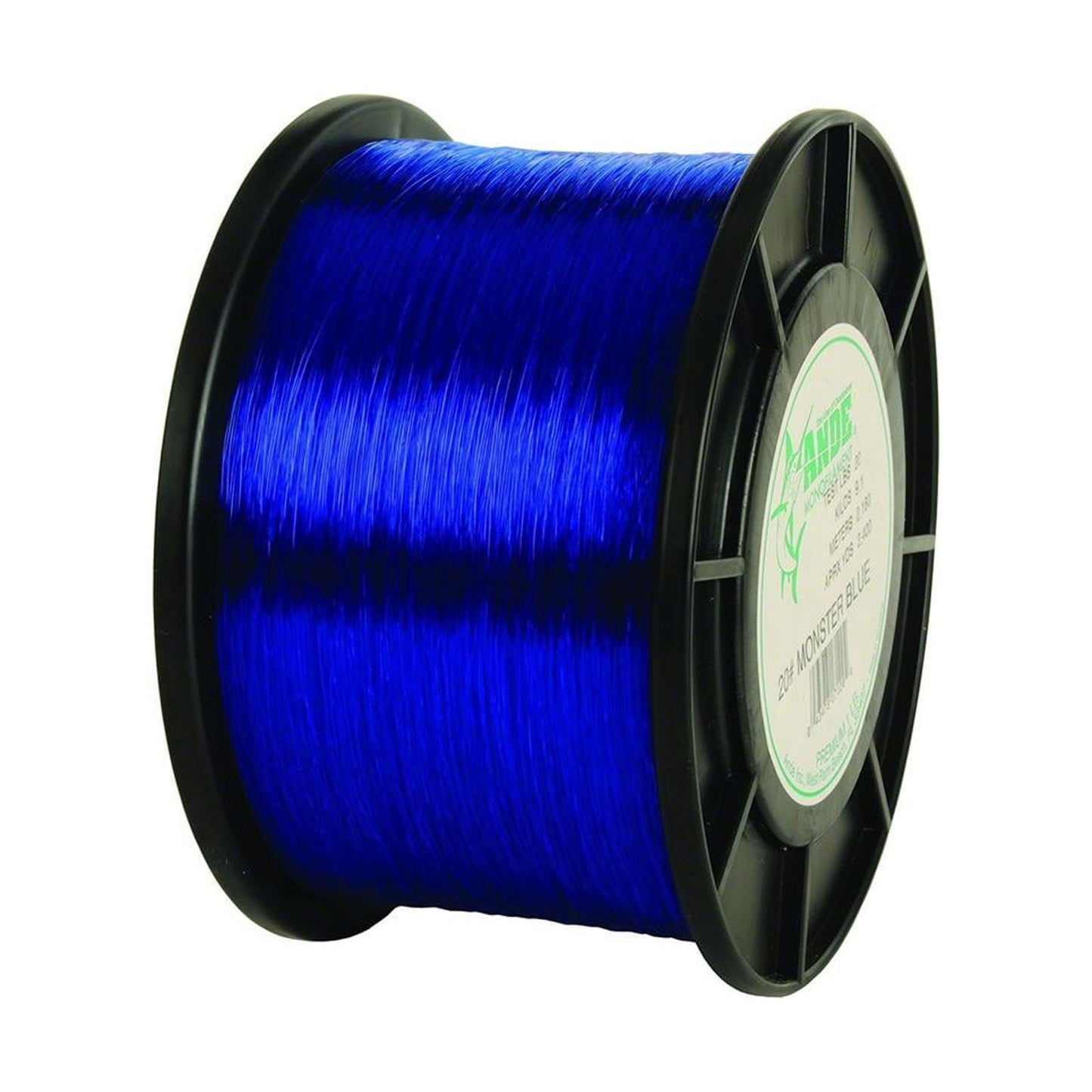 Ande MB-1-60 Monster Blue Monofilament Fishing Line 1 lb Spool 60 lb 800 Yards