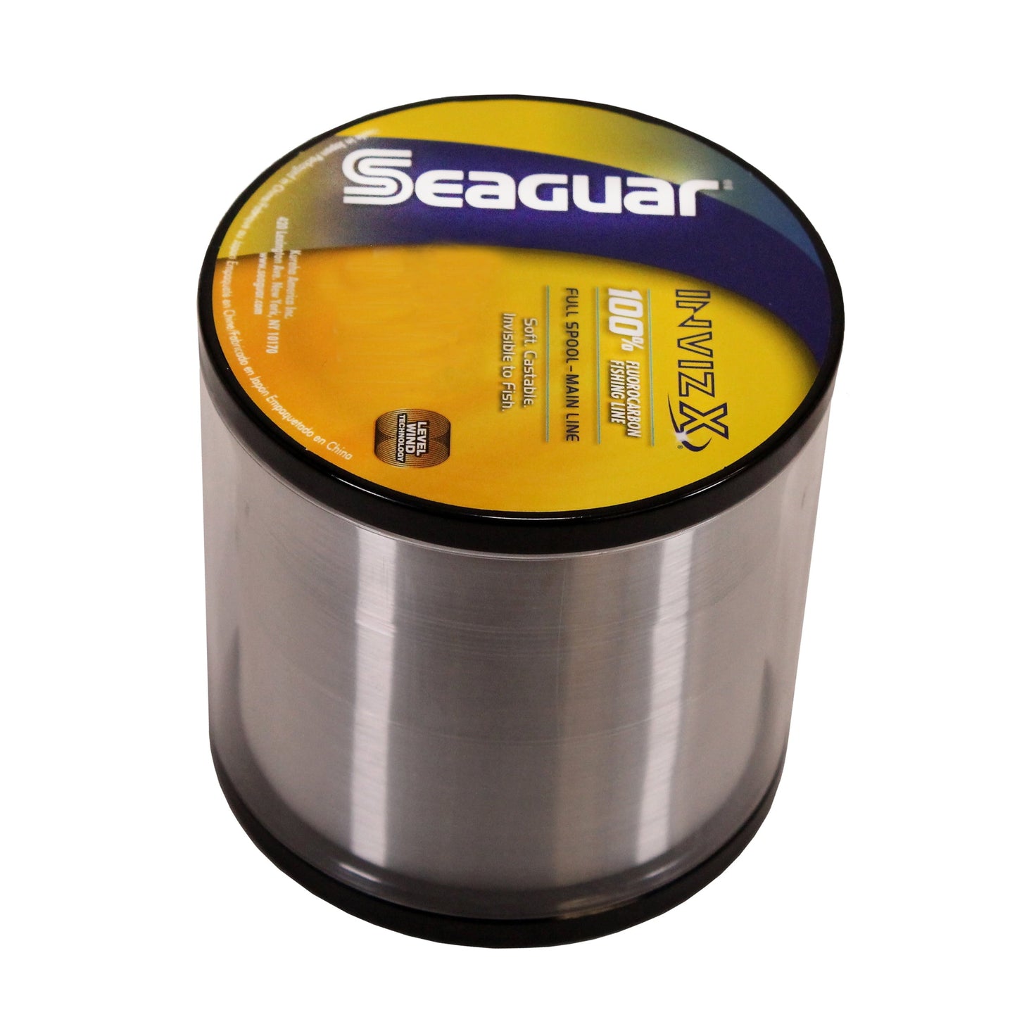 Seaguar InvizX 100% Fluorocarbon Fishing Line 10lbs, 1000yds Break Strength/Length - 10VZ1000