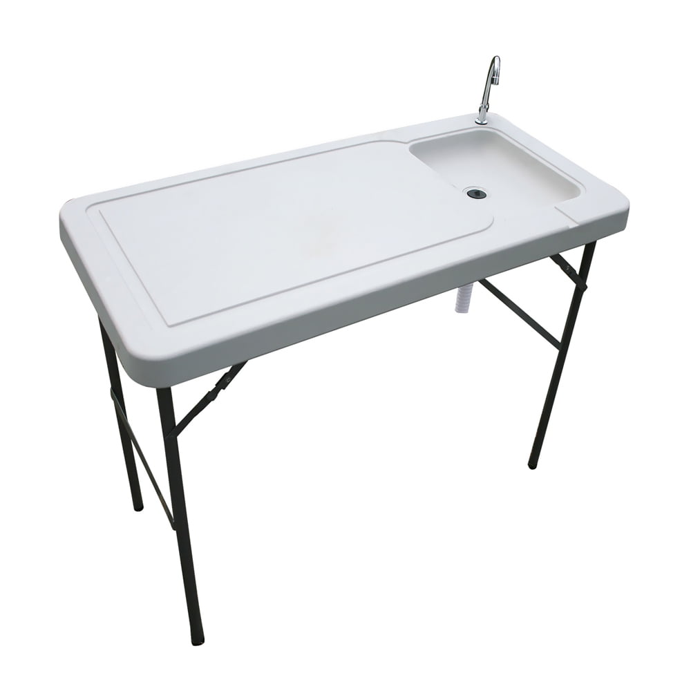 Sportsman Series Folding Fish Table with Faucet 16' H