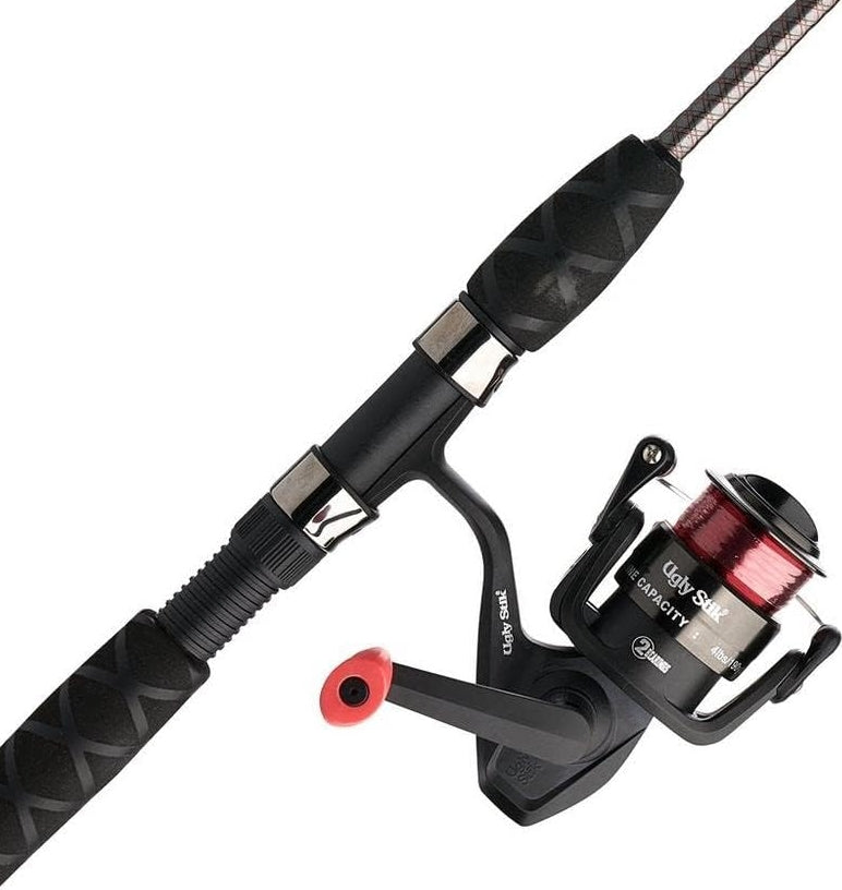 Ugly Stik Ugly Tuff Spinning Reel and Fishing Rod Combo - 6'6" Rod & SP35 Reel