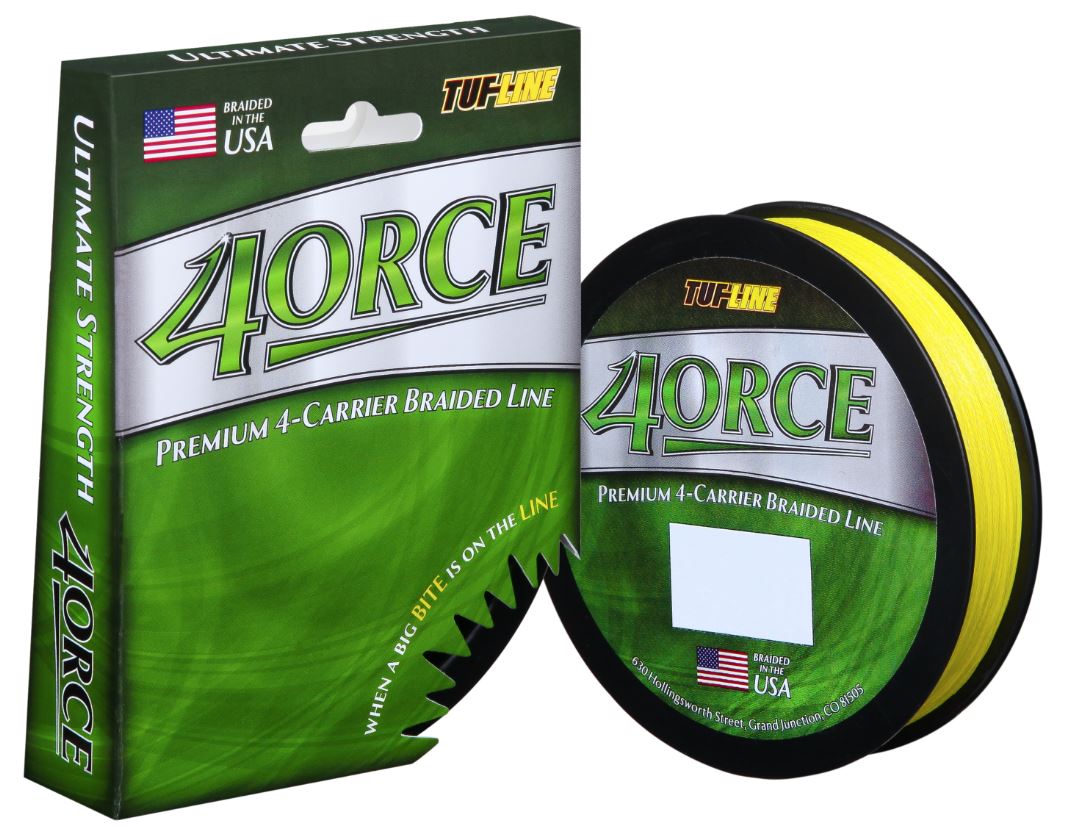 Tuf-Line 4Orce Premium 4-Carrier Braided Filler Line Spools