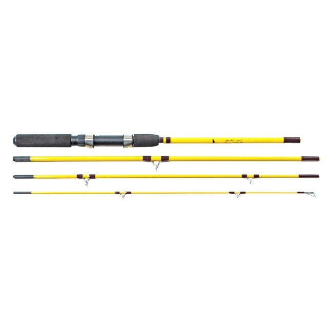 Packit SpinFly Rod, 7'6, 4 Pc, Mod 1812 Oz Lures, 210 Wt