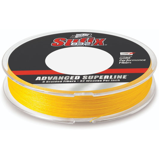 6LBS Hi-Vis Yellow 300Yds Sufix Advanced Superline Braid