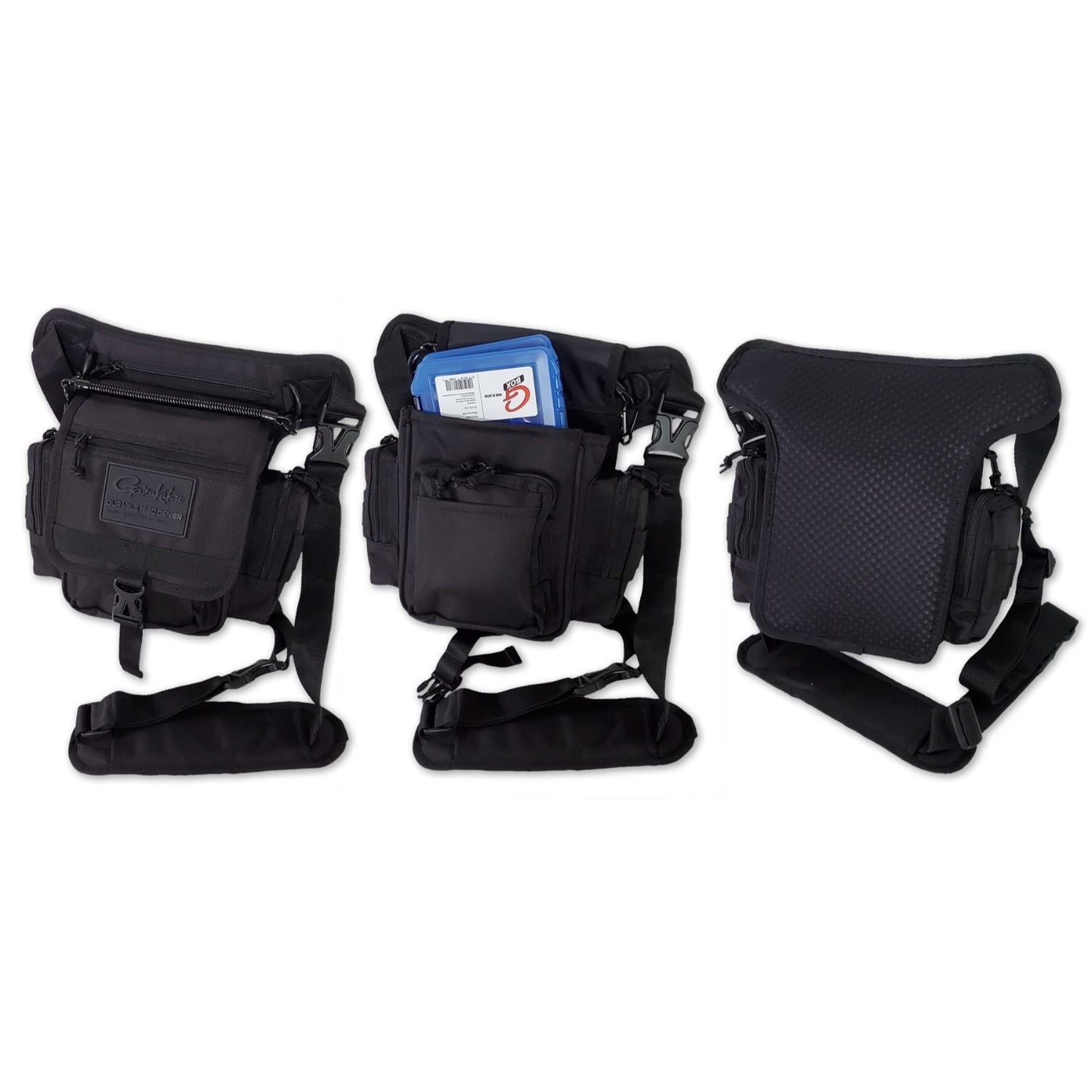 Heavy-Duty Gamakatsu Shoulder Bag Tackle Storage