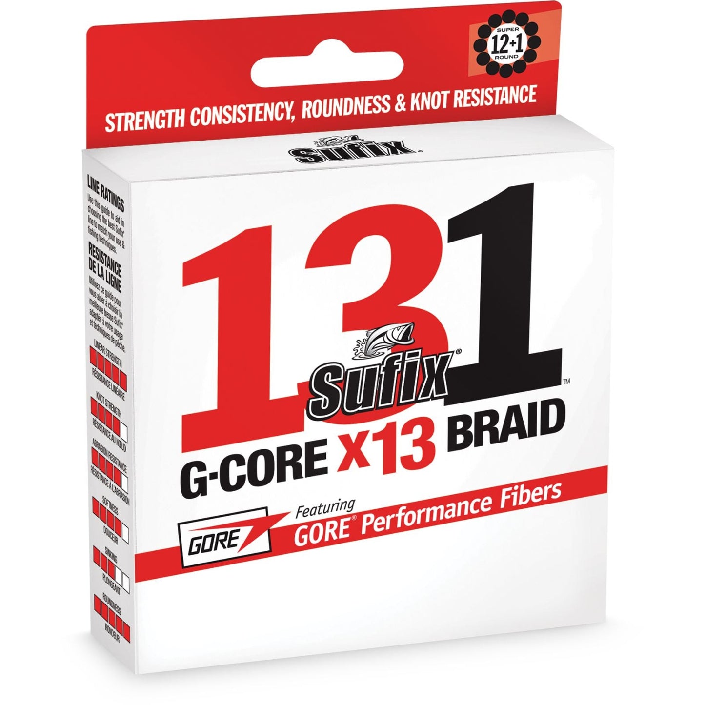 Green 150Yds Sufix 131 Braid 10LBS Low-Vis