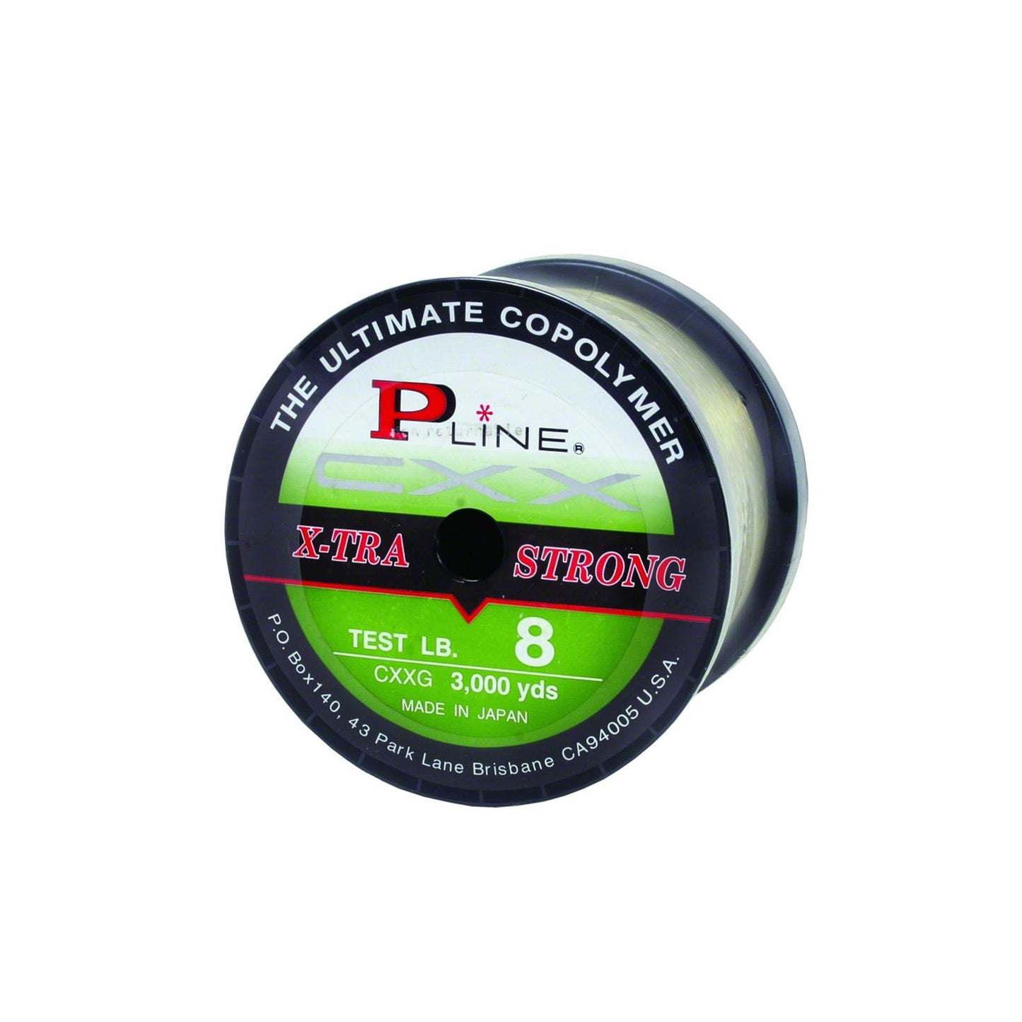 Cxx XTra Strong Mono Service Spool 15Lb 3000Yd Moss Green