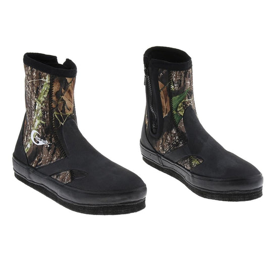 Skid Spikes Sole Fishing Boots Shoes Waders, River Tracing Shoes, Wade/Wading Shoe, Scuba Diving Zipper Boot - 3 Sizes 9