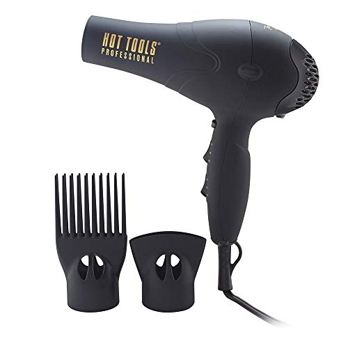 Hot Tools Pro Artist 2100 Ionic Turbo Hair Dryer | Fast Dry, Lightweight