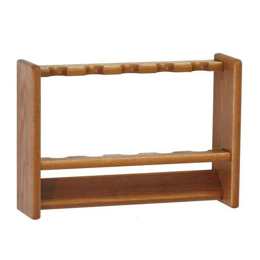 5 Fishing Rod Rack - Medium Oak