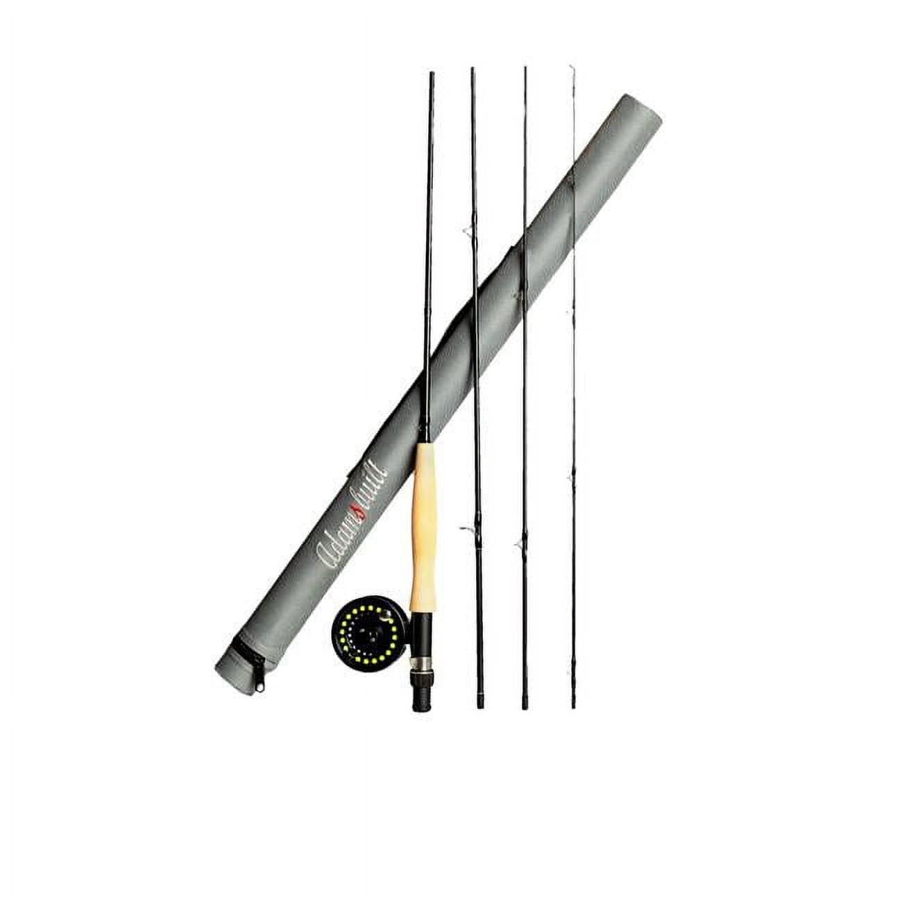 Adamsbuilt Fishing EHA-AB3 8 ft. Youth Fly Fishing Combo