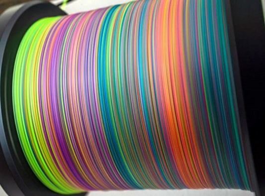 RIO MULTI COLOR GSP BACKING 65 LB 300 YARDS