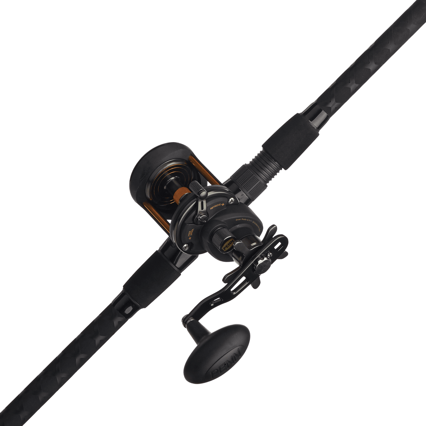 PENN 10' Squall II Star Drag Conventional Combo, Reel Size 15