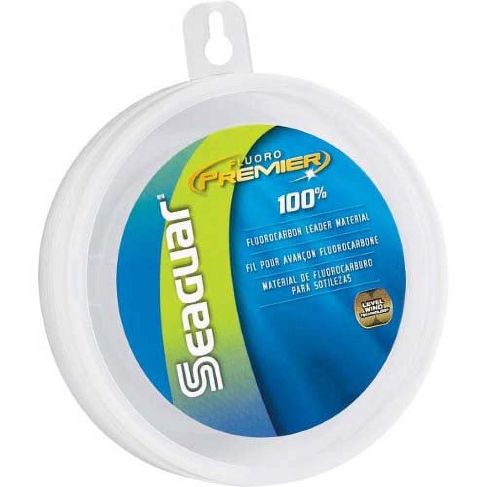 Seaguar Fluoro Premier 100% Fluorocarbon Fishing Line(DSF), 130lbs, 25yds Break Strength/Length - 130FP25