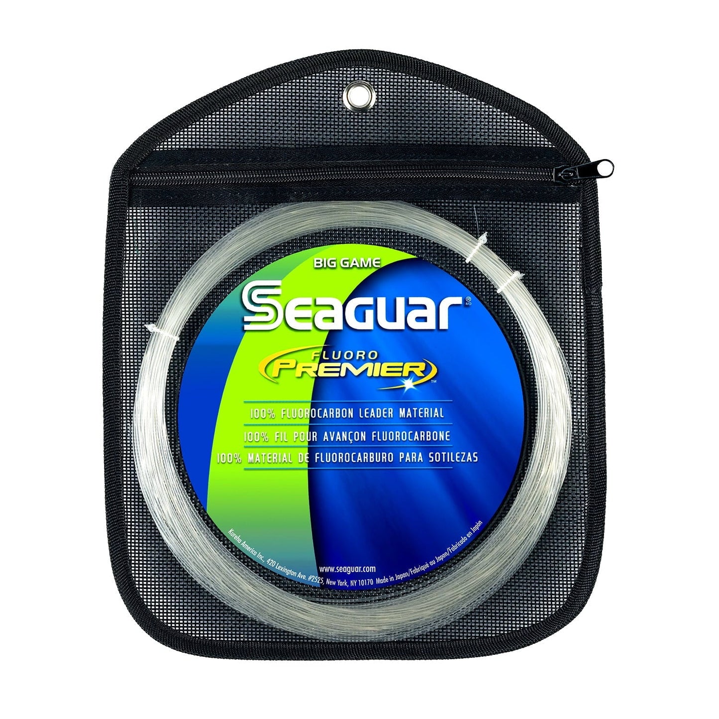 Seaguar Fluoro Premier 100% Fluorocarbon Fishing Line(DSF), 200lbs, 50yds Break Strength/Length - 200FPC50