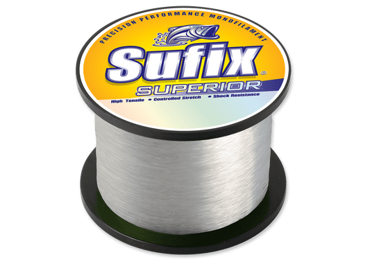 Sufix 648-050 Superior Monofilament Line 50 lb 4810 Yards Clear 4.4Lb