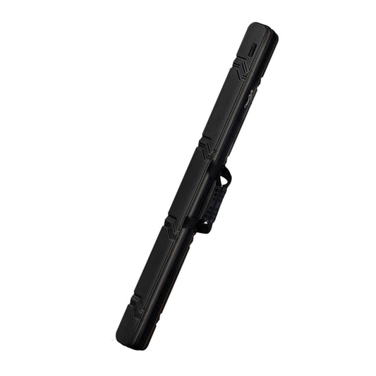 SunniMix Fishing Rod Case Durable Fishing Tackle Travel Lightweight Fishing Pole Case Black