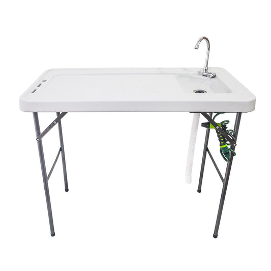 Winado Folding Fish Table, with Sprayer and Drain Hose
