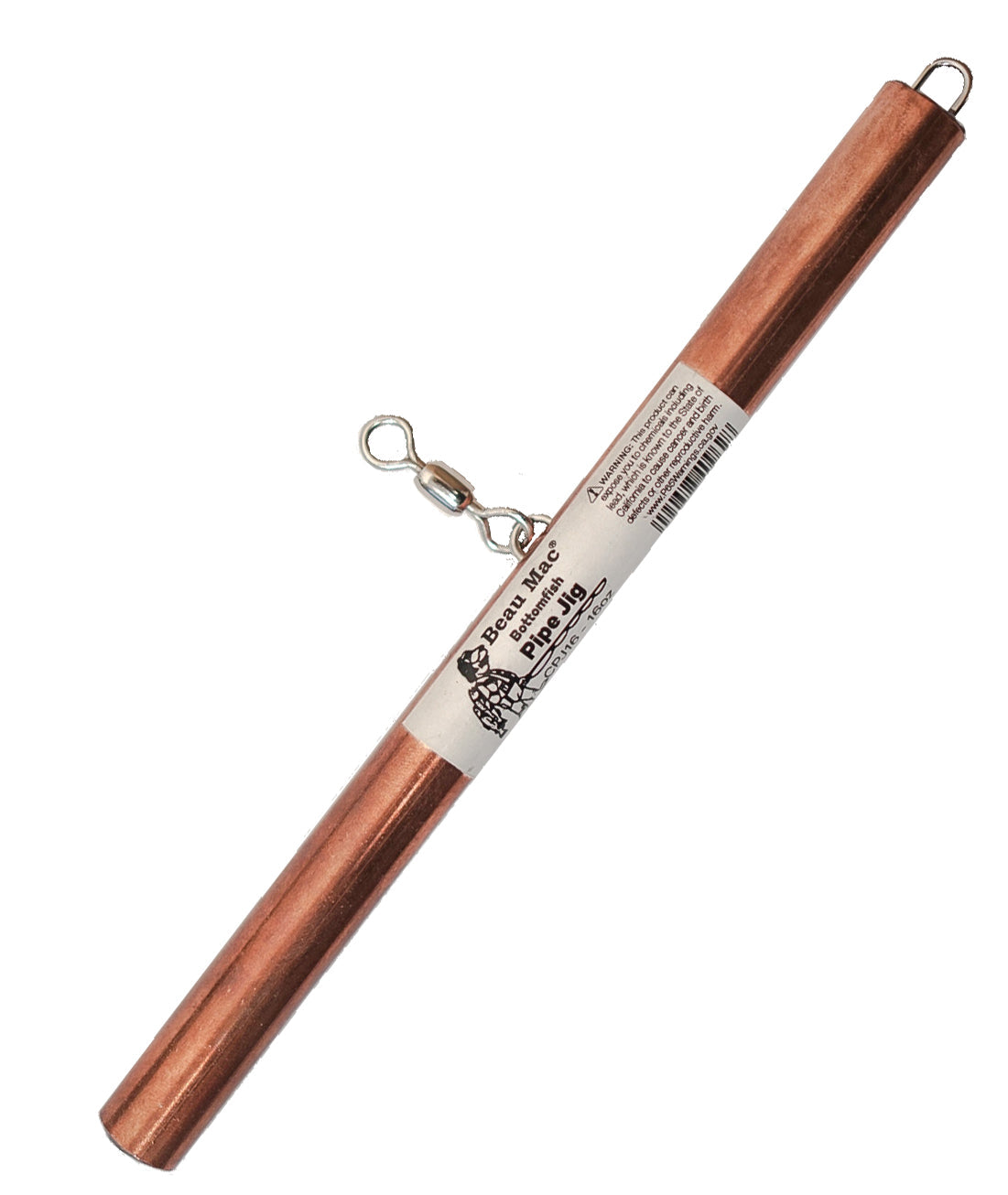 Beau Mac Copper Bottomfish Pipe Jig