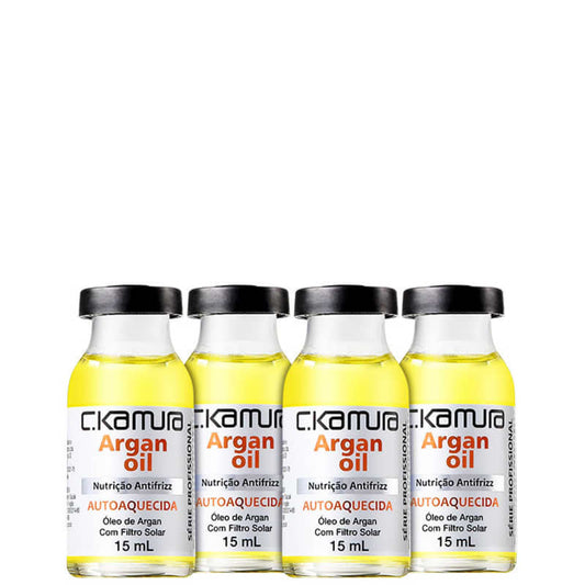 C.Kamura Argan Nutri-oil Antifrizz- Nutrition Ampola 4x18ml