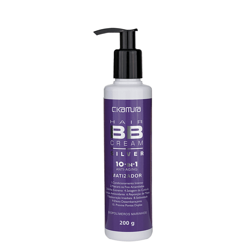 C.Kamura Silver Bb Cream Hair 10-in-1- 200g Capillary Treatment