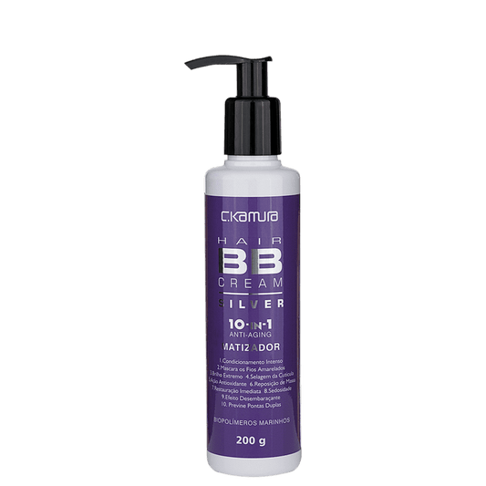 C.Kamura Silver Bb Cream Hair 10-in-1- 200g Capillary Treatment