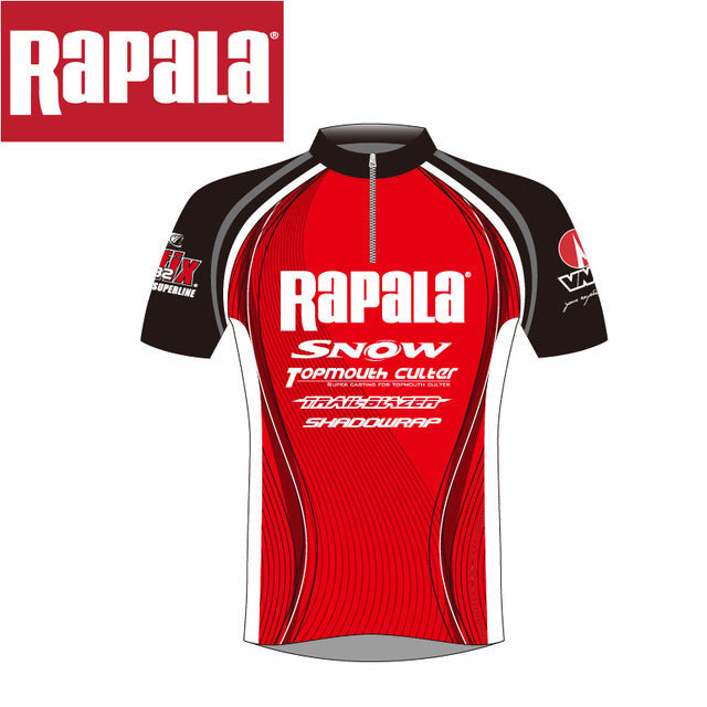 Short Sleeve Quick-drying Anti-UV Rapala Fishing Shirt