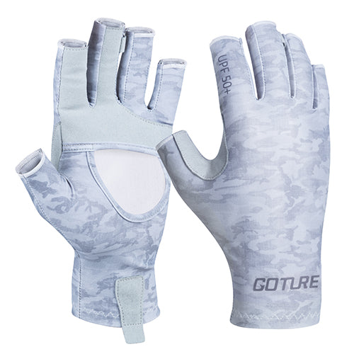 Goture 50+ Sun UV Protection Men's Fingerless Gloves