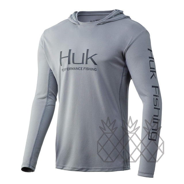 Fishing Shirts HUK Custom Fishing Clothing Long Sleeve Fishing Jacket Fishing T-shirt UV Protection 50+ Men Summer Fishing Wear