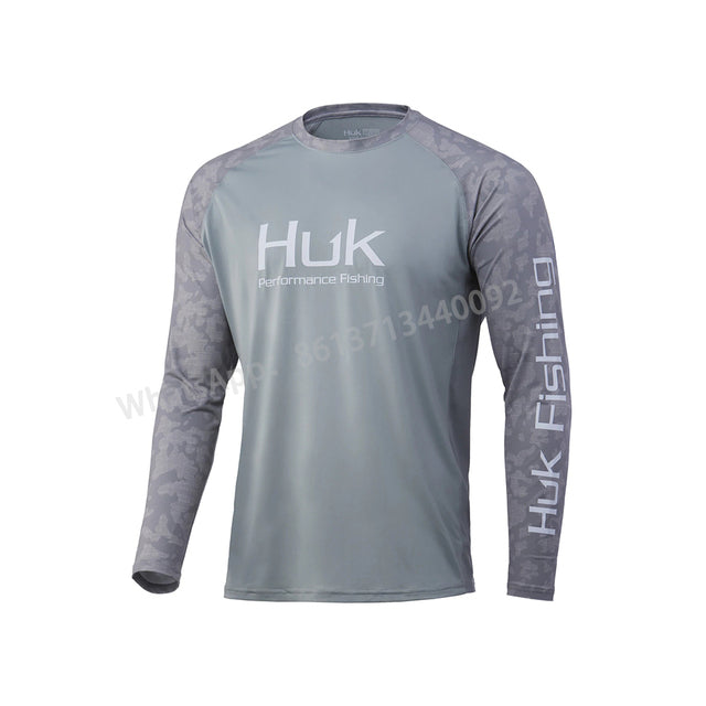 Fishing Shirts Long Sleeve Uv Protection Fishing T-shirt Men Fishing Wear Anti-uv Breathable Coat Summer Custom Fishing Shirt