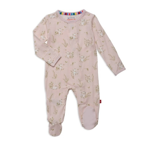 Magnetic Me Pink Hoppily Ever After Modal Magnetic Parent Favorite Footie